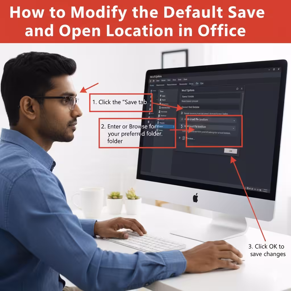 How to Modify the Default Save and Open Location in Office - 2025 5 Open Location in Office2