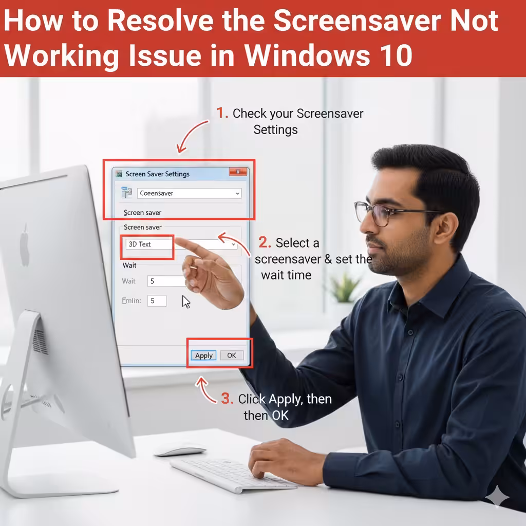 How to Resolve the Screensaver Not Working Issue in Windows 10 5 Screensaver Not Working2