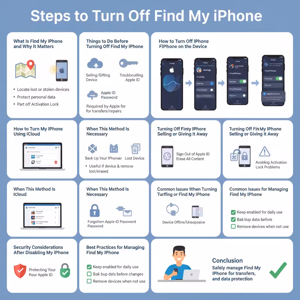 Steps to Turn Off Find My iPhone - 2025 5 Turn Off Find My iPhone2