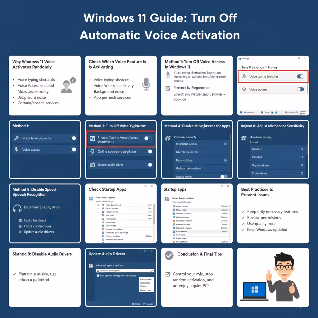 Windows 11 Guide: Turn Off Automatic Voice Activation 5 Automatic Voice Activation2
