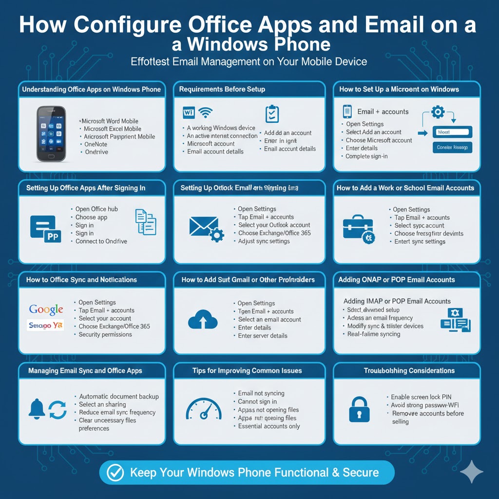 How to Configure Office Apps and Email on a Windows Phone - 2026 5 Configure Office Apps2