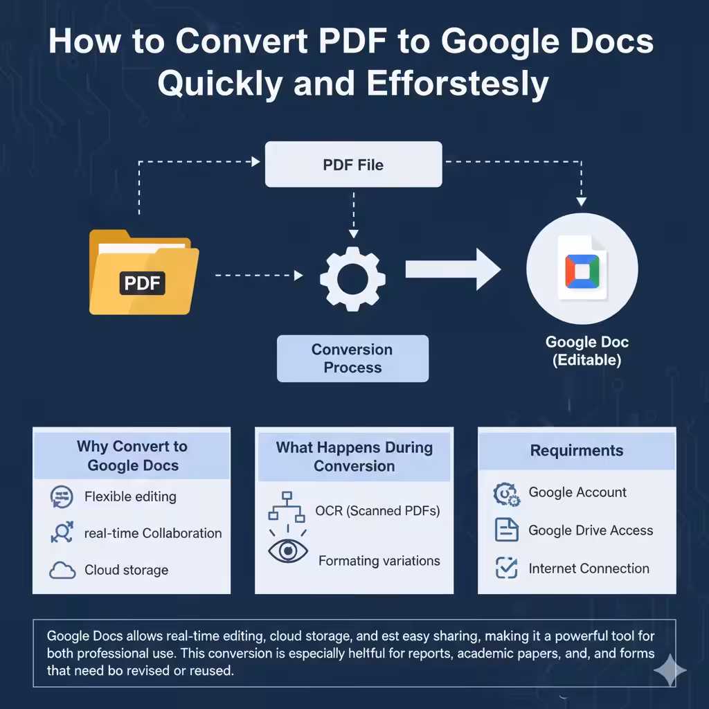 How to Convert PDF to Google Docs Quickly and Effortlessly - 2026 5 Convert PDF to Google Docs2