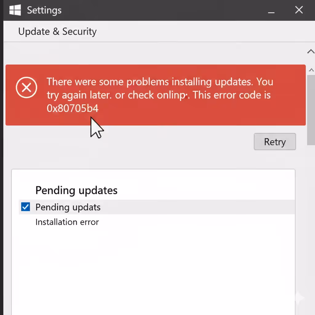 Fixing Error 0x800705B4 Issues on Windows 10 6 Error