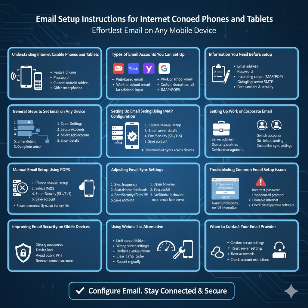 Email Setup Instructions for Internet-Connected Phones and Tablets - 2026 5 Internet Connected Phones2