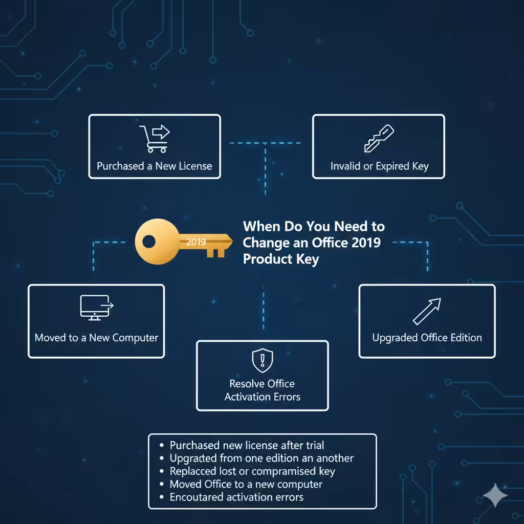How to Change the Microsoft Office 2019 License Key 5 Microsoft Office 2019 License Key2
