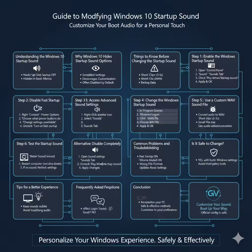 Guide to Modifying Windows 10 Startup Sound 5 Modifying Windows 102