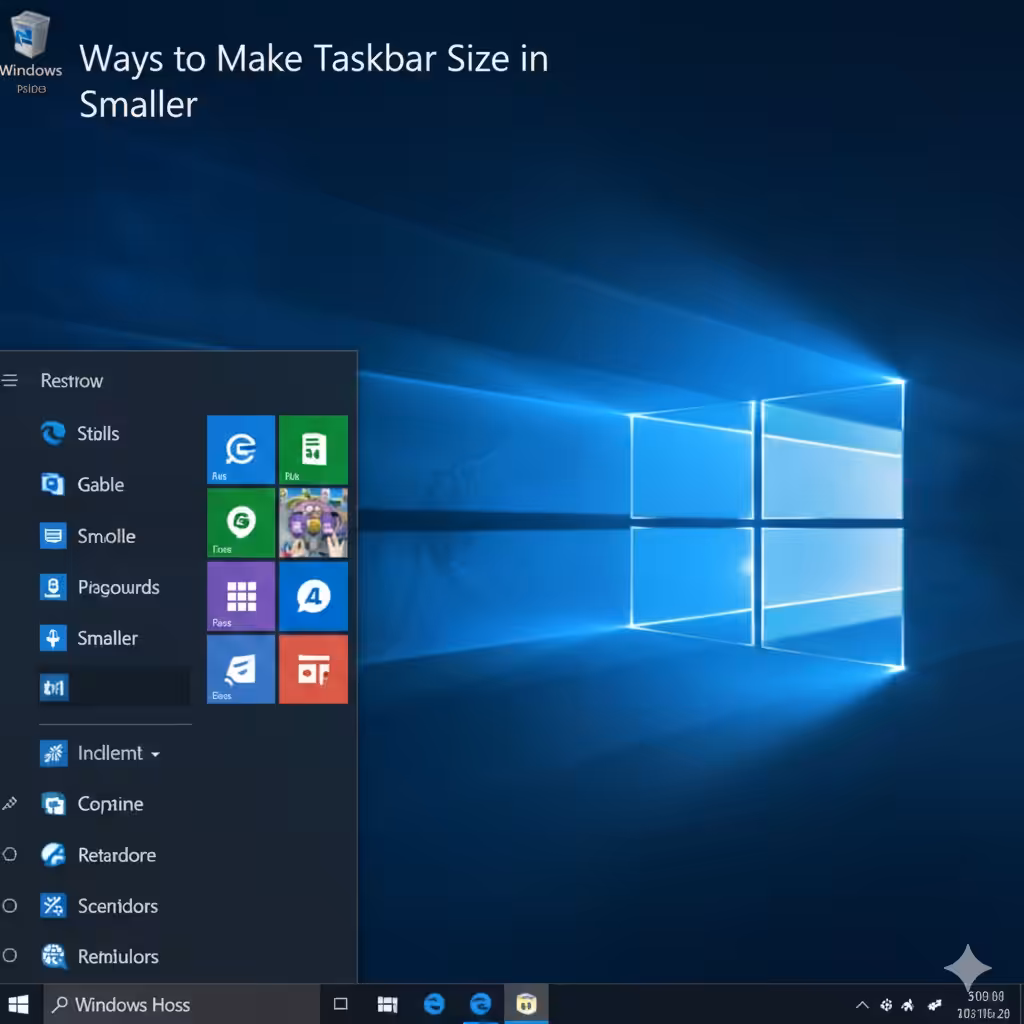 Ways to Make the Windows 10 Taskbar Smaller 5 Taskbar Smaller2