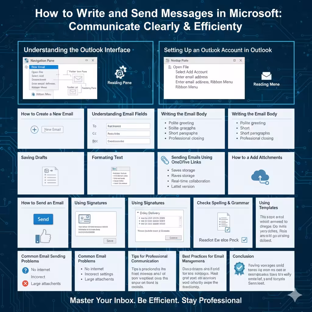How to Write and Send Messages in Microsoft Outlook - 2026 5 Write and Send Messages2