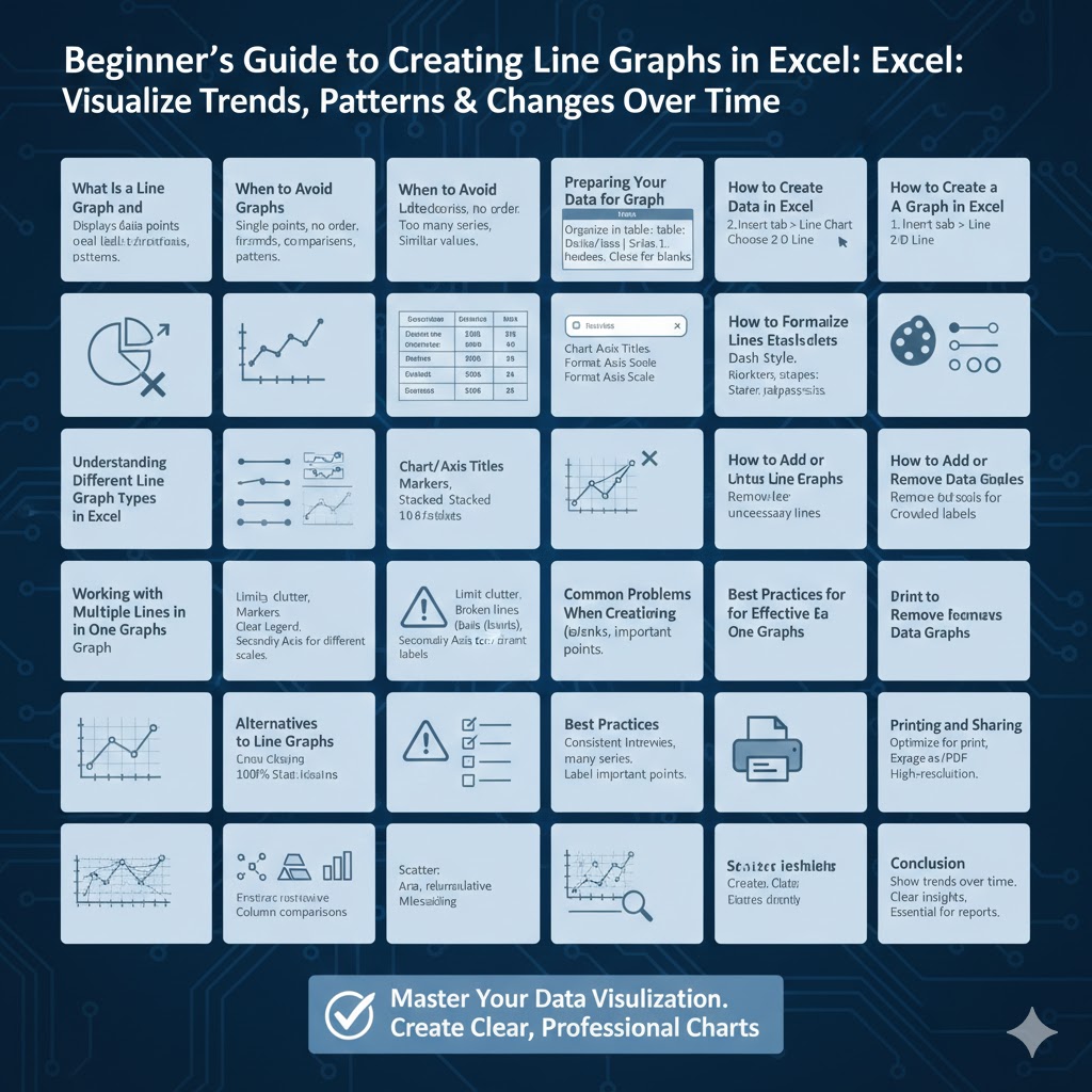Beginner’s Guide to Creating Line Graphs in Excel - 2026 5 Creating Line Graphs2 1