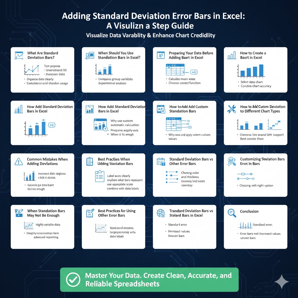 Adding Standard Deviation Error Bars in Excel: A Step-by-Step Guide - 2026 5 Error Bars in
