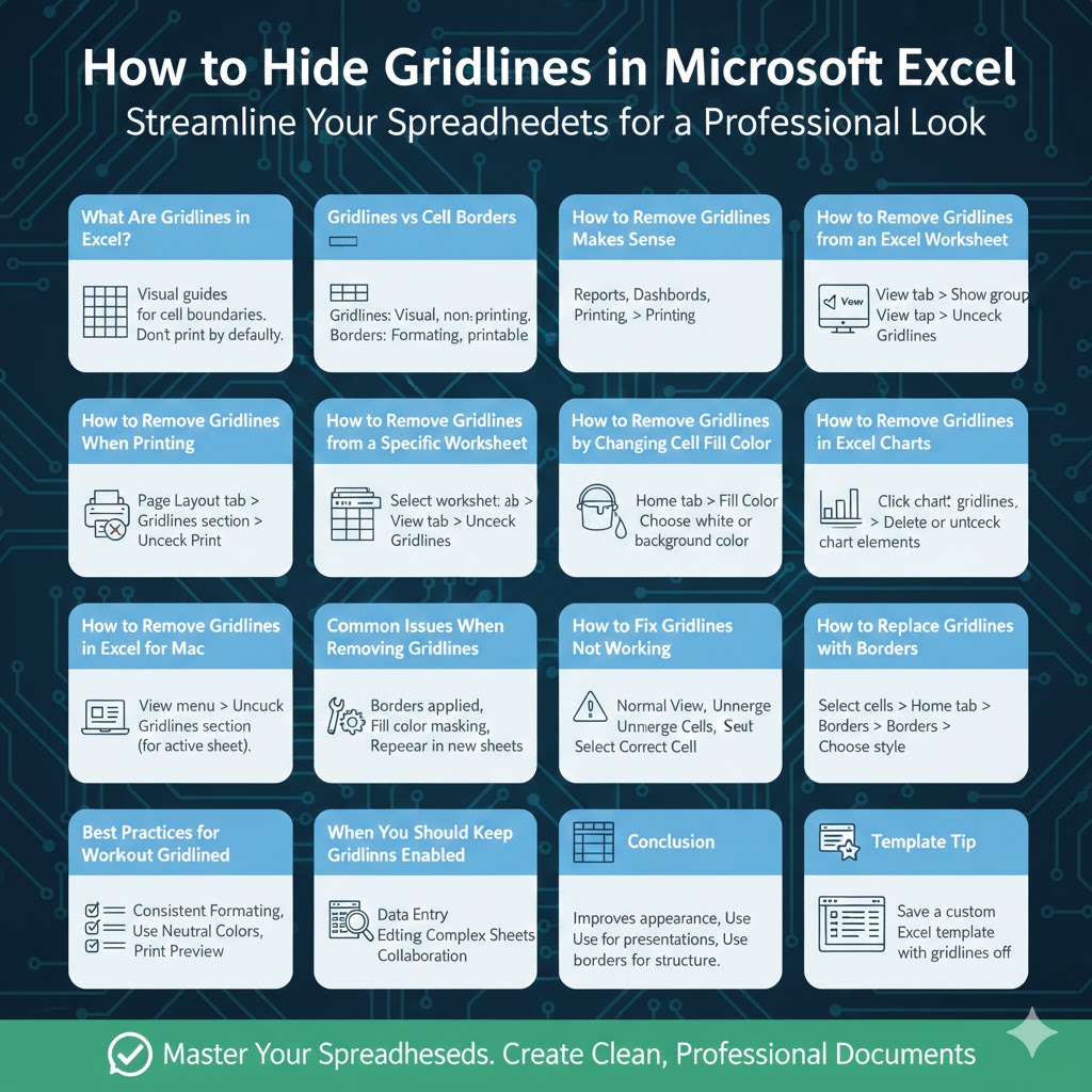 How to Hide Gridlines in Microsoft Excel - 2026 5 Hide Gridlines2