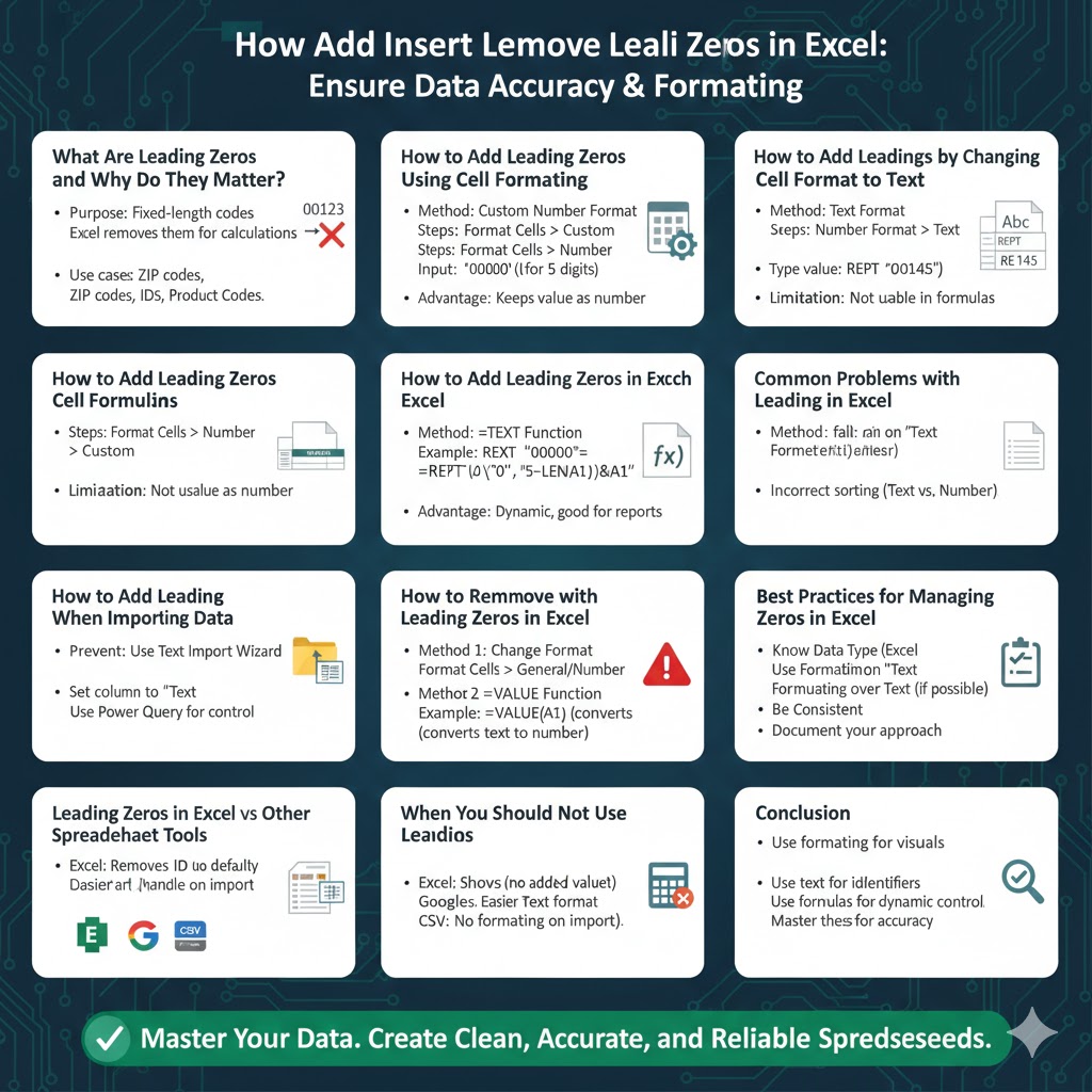 How to Insert and Remove Leading Zeros in Excel - 2026 4 Remove Leading Zeros2